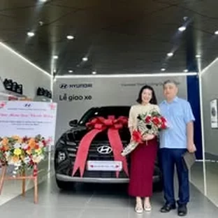 Bàn giao xe Hyundai cho khách hàng tại Quảng Bình